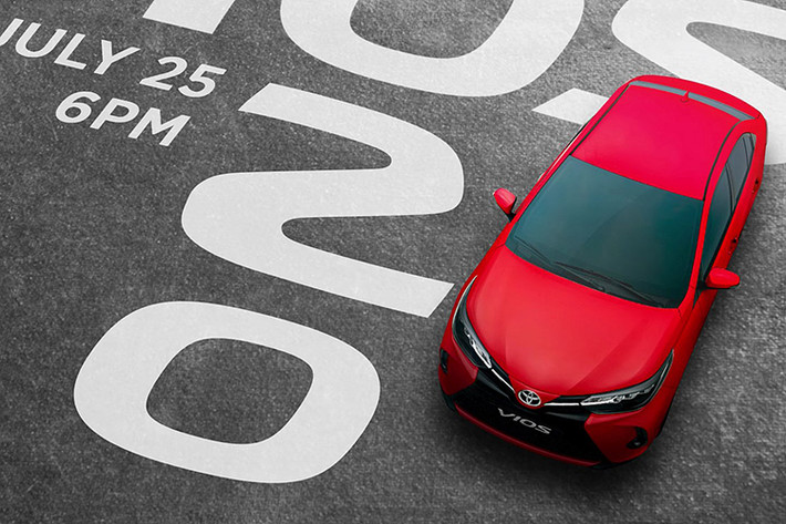 Tại một số nước trong khu vực Đông Nam Á, Toyota Vios phiên bản mới đã được bán ra mới ngoại hình hiện đại hơn với phần đầu phía trước của xe được lấy cảm hứng từ Corolla Altis hoàn toàn mới, cụm đèn và và đèn hậu dạng LED trong khi đèn sương mù đặt ở hốc hút gió giả.