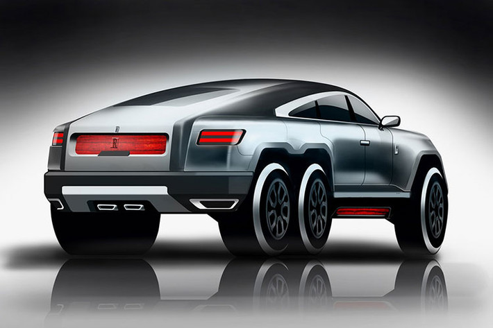 Ngoài ra, chiếc xe siêu sang Rolls-Royce Phantom độ 6x6 đầu tiên trên thế giới còn sở hữu baga mui khủng và dàn đèn LED trợ sáng hứa hẹn làm sáng rực các con đường từ cao tốc, nông thôn hay rừng rú mỗi khi chủ nhân mang xe đi phượt. Không có hình ảnh nội thất nào về chiếc xe siêu sang Rolls-Royce Phantom độ 6x6 được chia sẻ.