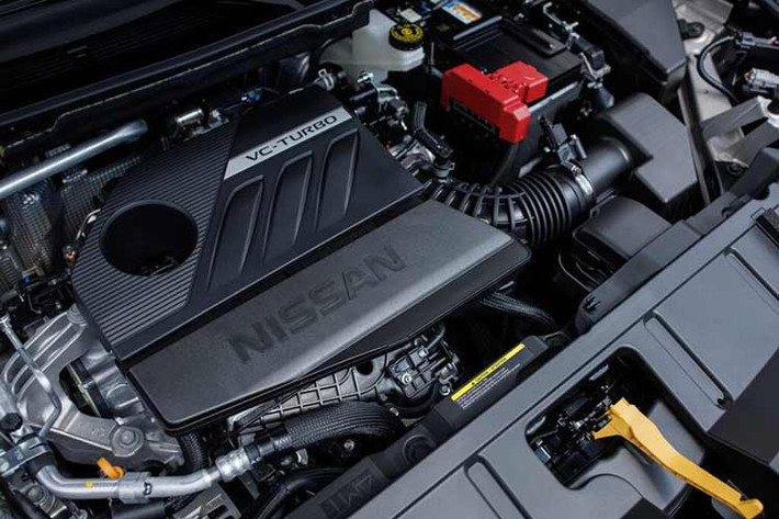 Đáng tiếc là động cơ của Nissan X-Trail 2024 ở thị trường Mỹ không có gì mới. Xe vẫn dùng động cơ xăng VC-Turbo tăng áp, dung tích 1.5L như cũ, cho công suất tối đa 201 mã lực và mô-men xoắn cực đại 305 Nm.