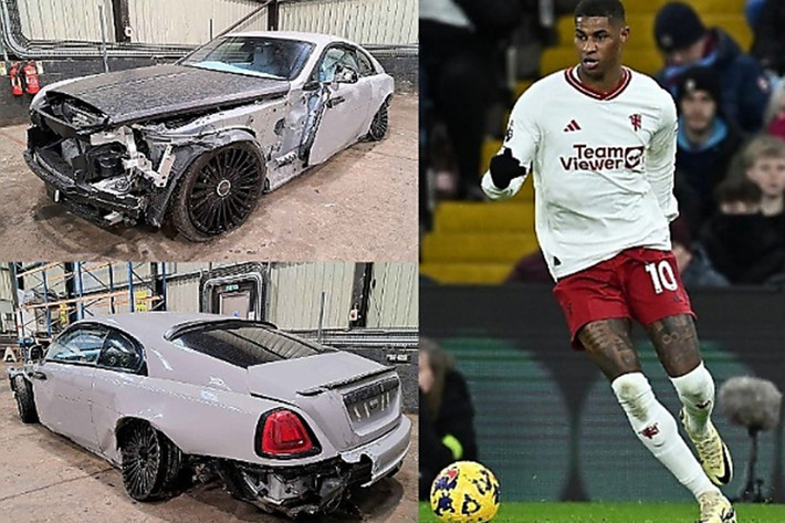 Rashford từng bỏ ra 700.000 bảng Anh tậu chiếc xe siêu sang Rolls-Royce Wraith Black Badge hàng hiếm được nâng cấp bởi hãng độ Mansory.
