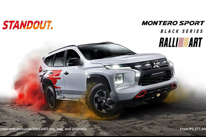 Mức giá xe Montero Sport Black Series Ralliart hiện có giá ₱2,277,000 (khoảng 39,300 USD - tương đương hơn 930 triệu đồng) tại Philippines, cao hơn ₱115,000 (2,000 USD - hơn 50 triệu đồng) so với mẫu xe gốc. Điều này cho thấy rằng những chi tiết mang thương hiệu Ralliart không phải là rẻ nhưng liệu chúng có thực sự xứng đáng với mức giá cao như vậy hay không vẫn là câu hỏi khiến nhiều khách hàng phải cân nhắc.