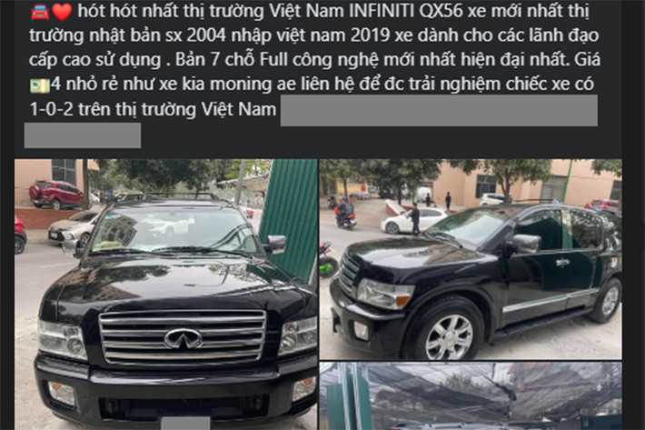 Điểm đặc biệt của chiếc SUV Nhật Bản này là mặc dù được sản xuất từ năm 2004, nhưng phải đến năm 2019 xe mới được nhập khẩu về Việt Nam, theo lời người bán là nhằm phục vụ lãnh đạo cấp cao.