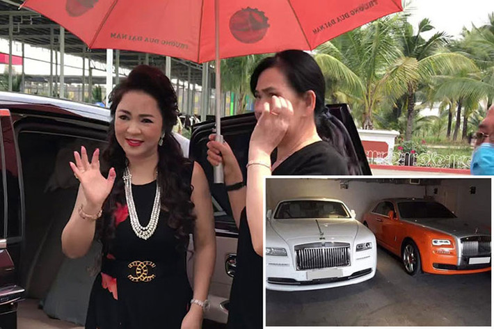 Đáng chú ý là nhiều người phát hiện những chiếc xe siêu sang trị giá hàng chục tỷ đồng như Rolls-Royce Ghost, Rolls-Royce Phantom của Đàm Vinh Hưng từng xuất hiện trong MV hay chia sẻ hình ảnh chụp cùng cũng là những mẫu xe được doanh nhân Nguyễn Phương Hằng yêu thích và mua về sử dụng.