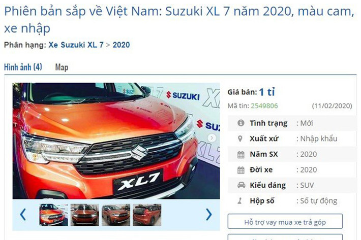 Tuy nhiên, một số đại lý đã bắt đầu nhận đặt cọc xe với giá 1 tỷ đồng nhập khẩu nguyên chiếc từ Indonesia. Trong khi trước đó, theo phán đoán của nhiều người giá xe chỉ dao động ở mức khoảng 600 triệu đồng. Vẫn không rõ mức giá 1 tỷ đồng có phải là phiên bản Alpha cao cấp nhất hay không.