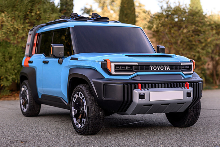 Theo Carscoops, Toyota Land Cruiser SE thuần điện sẽ được ra mắt đúng dịp kỷ niệm 75 năm ra đời của dòng Land Cruiser, tức năm 2026. Thiết kế bên ngoài của Land Cruiser SE đã được hãng xe Nhật Bản "nhá hàng" thông qua bản concept giới thiệu năm 2023.