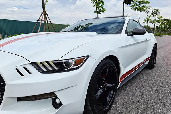 Ford Mustang phiên bản 2015 được trang bị hệ thống treo phía sau hoàn toàn mới (hệ thống treo độc lập), hệ thống treo MacPherson cho phía trước và hệ thống liên kết đa điểm phía sau. Các lò xo giảm xóc và các ống lót đã được thiết kế lại và điều chỉnh cho một chiếc xe có hiệu suất cao.