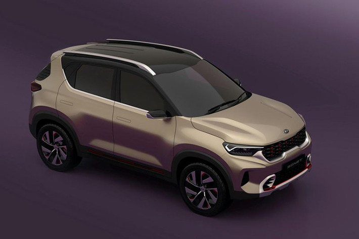 Kia Sonet hoàn toàn mới lần đầu tiên trình làng dưới dạng xe concept trong triển lãm Delhi Auto Expo 2020 diễn ra tại Ấn Độ vào hồi tháng 2 đầu năm nay. Dự kiến, phiên bản thương mại của mẫu SUV cỡ B dài dưới 4 m này sẽ chính thức ra mắt thị trường Ấn Độ vào ngày 7/8 tới đây. Trước thời điểm đó, hãng Kia đã tung ra hình ảnh teaser đầu tiên của Sonet phiên bản thương mại.