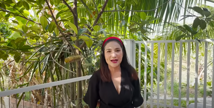 Mới đây, MC Cát Tường chia sẻ đoạn video"ghé thăm vườn của "đại gia" Tiết Cương thu hút sự chú ý của người hâm mộ.