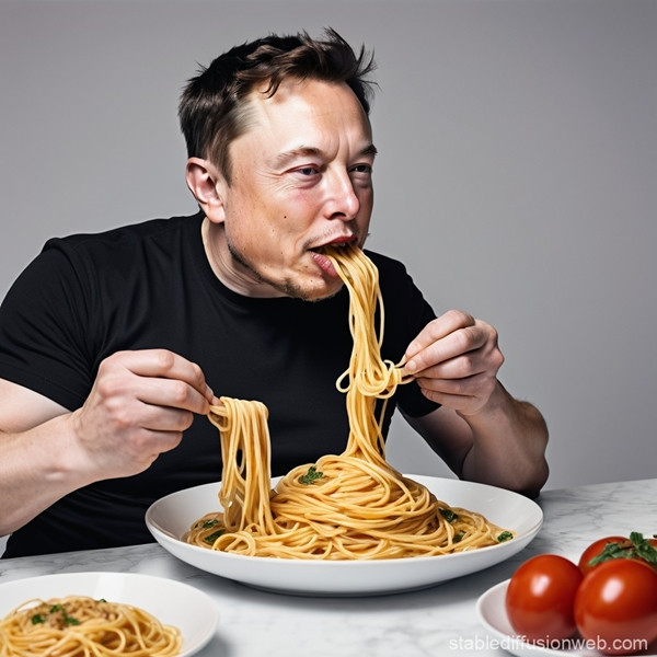 Vì thế, ngay sau khi chuyển đến Canada, Elon Musk đã tìm cách chi tiêu sao cho tiết kiệm nhất có thể. Mì và ớt xanh cũng là những thứ Elon Musk thường xuyên mua. Ảnh: Stable Diffusion Online