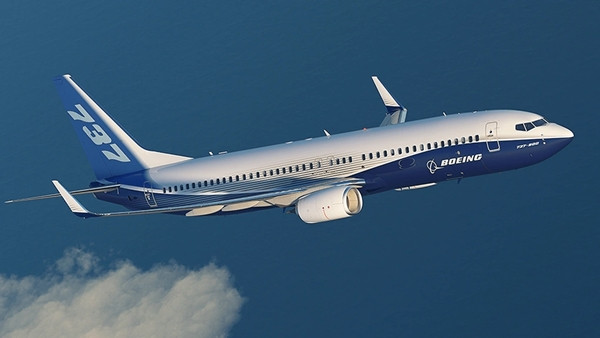 Ra mắt vào năm 1993, 737-800 là một biến thể của dòng máy bay Boeing 737. Ảnh: Boeing