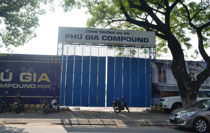 Một trong những dự án khủng liên quan đến Vũ Nhôm tại Đà Nẵng - Phú Gia Compound đang trong giai đoạn hoàn thiện và chào bán biệt thự 5,8-14 tỉ đồng/căn. Ảnh: Viethouse.