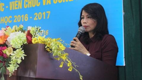 Bà Lê Mai Trang - Phó chủ tịch UBND quận Thanh Xuân (Hà Nội) cũng vướng vào thông tin gọi điện “điều” Chủ tịch UBND, Trưởng Công an phường Thanh Xuân Bắc ra trông xe cho mình ăn trưa. Ảnh: Thanh Xuân.