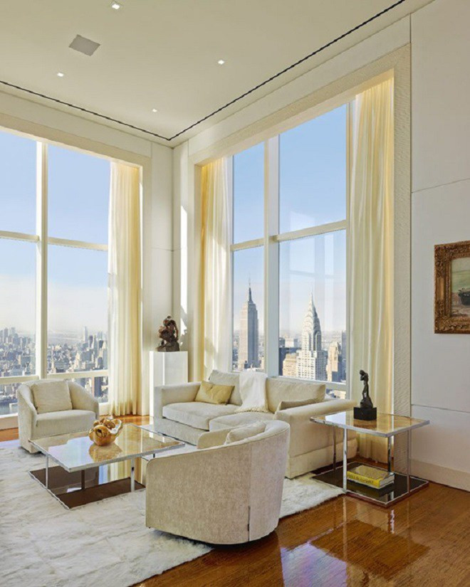Căn penthouse trị giá 33,5 triệu USD, rộng gần 1.400m2, gồm 34 phòng trong đó có 12 phòng ngủ và 16 phòng tắm. Ảnh: Internet