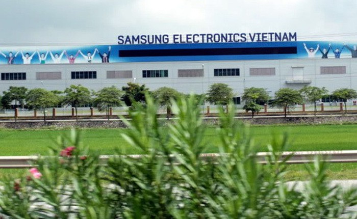Công ty TNHH Samsung Electronics Việt Nam cũng tụt xuống 1 bậc so với năm ngoái. Theo báo cáo doanh thu Samsung Display Việt Nam liên tiếp giảm mạnh trong 2 quý đầu năm 2018. Ảnh: Samsung.