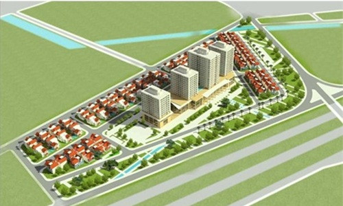 Khu Đô Thị Monaco Garden nằm trên ngã ba Láng - Hòa Lạc (Quốc Oai, Hà Nội), quy mô 130ha, bao gồm chung cư cao tầng, 79 biệt thự đơn lập, trung tâm thương mại, sân tennis, bể bơi, công viên cây xanh, hồ nước, đường dạo...Ảnh: Tinchinhchu.