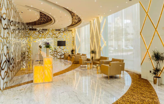 Các phòng trên cao có góc nhìn 360 độ quan sát toàn cảnh TP Dubai. Ảnh: CNN.