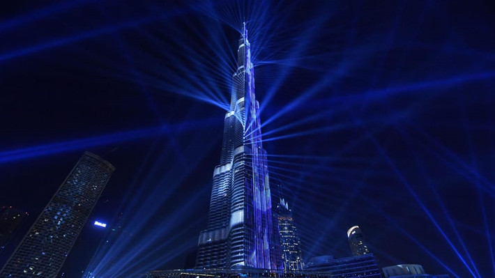 Tòa nhà chọc trời cao nhất thế giới ở Dubai này gồm 200 tầng và trị giá 1,5 tỷ USD. Ảnh: BI.