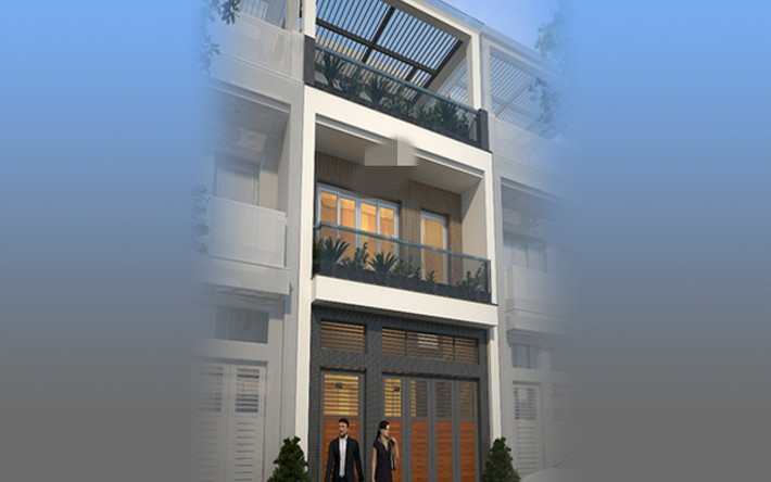 Khoảng thông tầng được bố trí giữa nhà, tạo không gian trang trọng, góc quan sát rộng, thông thoáng. Ảnh: Xayladep.