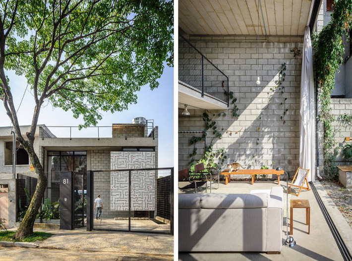 Tọa lạc tại huyện Lapa (thành phố São Paulo, Brazil), ngôi nhà phố Maracana House như một minh chứng điển hình về không xanh sống xanh giữa thành phố.