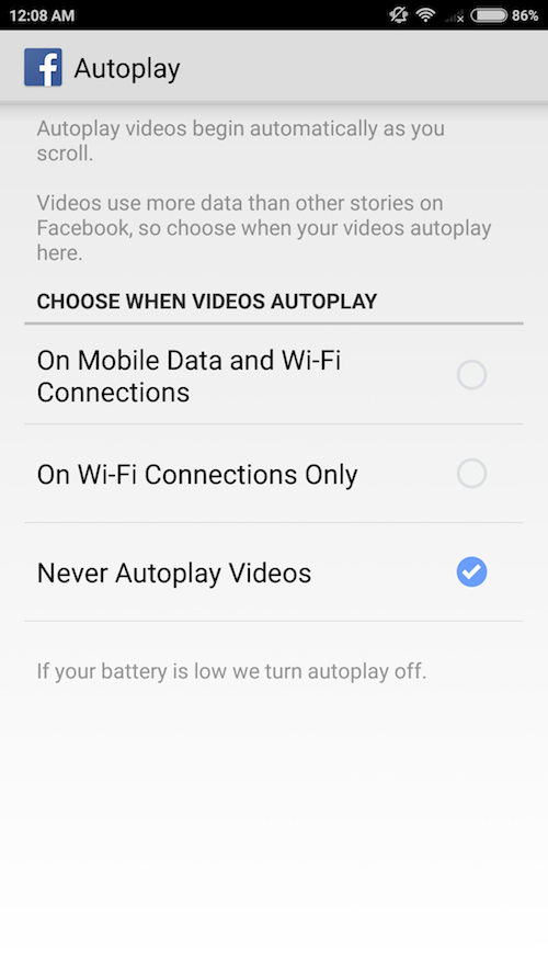 Tính năng tự động phát video là một trong những nguyên nhân khiến điện thoại bị tốn dung lượng 3G nhiều nhất khi sử dụng Facebook. Mặc định, khi người dùng lướt qua nó, Facebook sẽ tự động phát video. Ảnh: Fptshop.