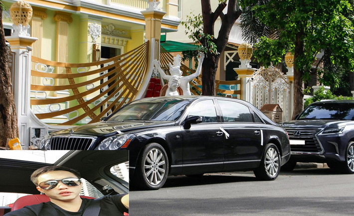 Trong bộ sưu tập siêu xe trăm tỷ của Cường đô la không thể thiếu Maybach 62S. Ảnh: Zing.