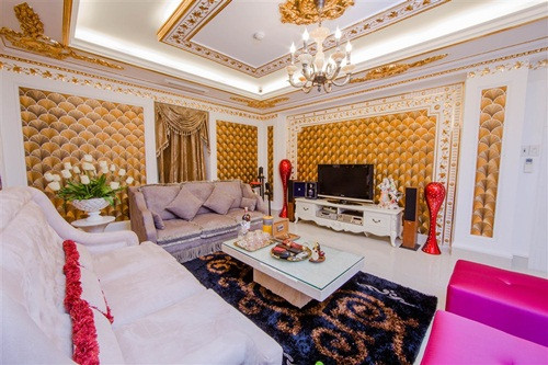 Nội thất phòng khách sang trọng.