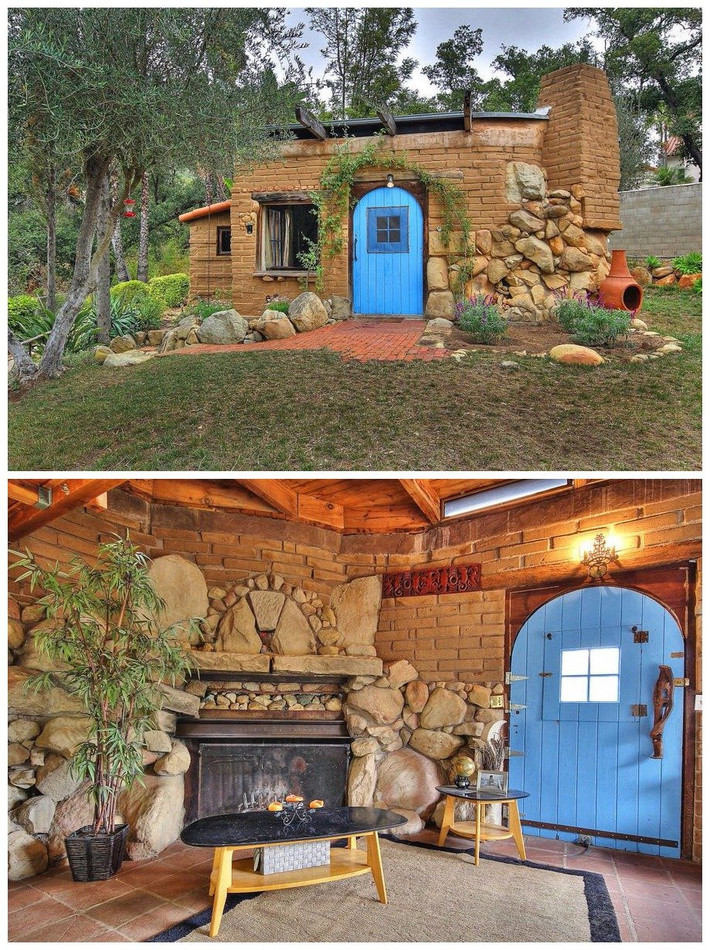 Được xây từ năm 1960, túp lều rộng 47m2 ở Santa Barbara, California được rao bán với giá 1,1 triệu USD (khoảng 25 tỷ đồng) vào năm 2016. Ảnh: BI.