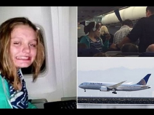 Tháng 5/2015, trên chuyến bay từ Houston, Texas về Portland, Oregon, Mỹ, hãng hàng không United Airlines phải hứng chỉ trích khi phi công quyết hạ cánh sau khi phát hiện một bé gái tự kỷ. Ảnh: Sligo Today.