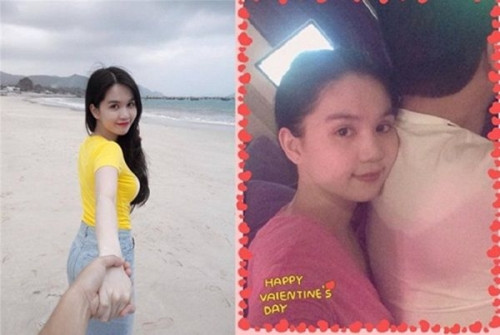 Chưa từng lộ mặt công khai bạn trai đại gia, song Ngọc Trinh luôn bóng gió về một doanh nhân người Singapore hơn cô 20 tuổi, họ đã mặn nồng bên nhau nhiều năm.