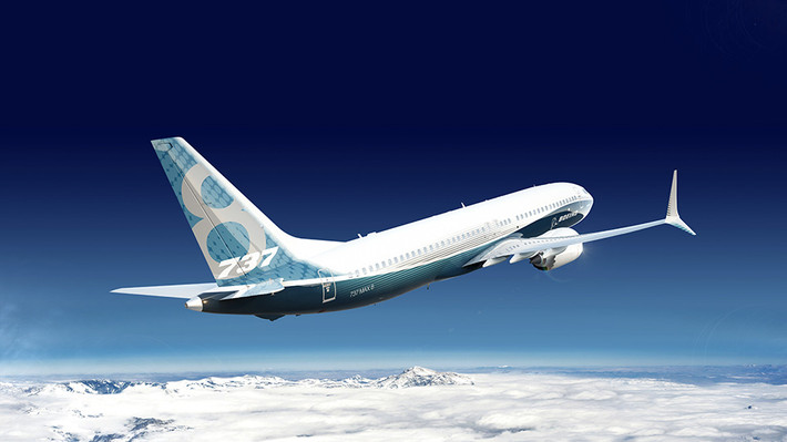 Boeing 737 Max ra mắt vào tháng 12/2015 và có chuyến bay đầu tiên vào tháng 1/2016. Các biến thể của dòng máy bay này là 737 Max 7, 737 Max 8, 737 Max 9, 737 Max 10, 737 Max 200. Ảnh: Boeing