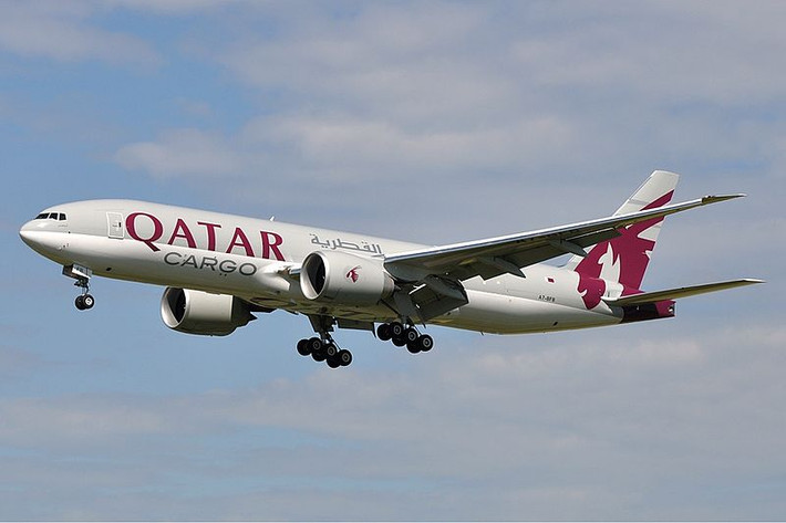 B777 Freighter có tầm bay tối đa 18.057 km hoặc 9.200 km với trọng tải kết cấu tối đa. Ảnh: Wiki