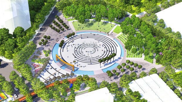 Quy hoạch và thiết kế FPT City Đà Nẵng được thực hiện bởi các đối tác hàng đầu thế giới: Mỹ, Pháp, Ý, Singapore, Nhật Bản...Ảnh: FPT city