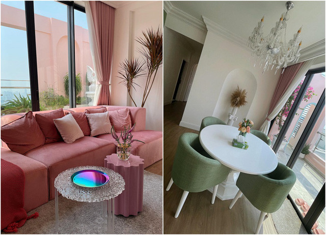 Ở tuổi 25, Quỳnh Anh Shyn khiến nhiều người bất ngờ khi tậu cho mình căn penthouse sang chảnh có diện tích 110m2. Ảnh: IG