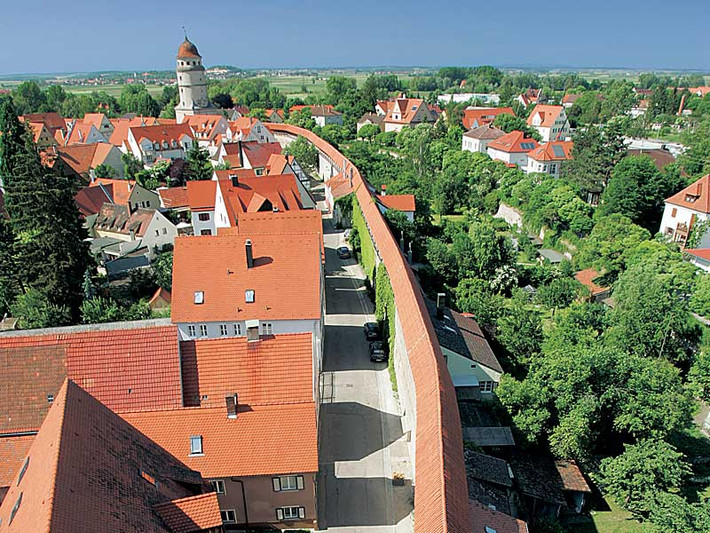 Dù không có giá trị về kinh tế song những bụi kim cương này cũng đủ giúp thị trấn Nordlingen thu hút đông đảo khách du lịch. Ảnh: Printest.