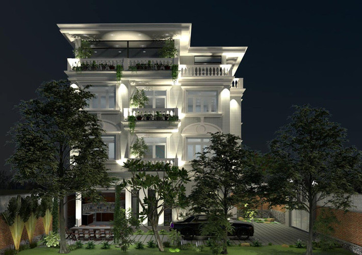 Đầu năm nay, Lý Nhã Kỳ thông báo chính thức hoàn thành một ngôi nhà mới 4 tầng ở TP HCM. Ảnh: FBNV