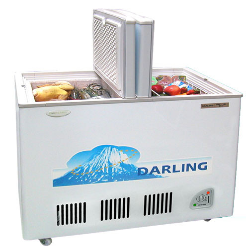 Tủ đông (280 - 360 lít) của các hãng Sanaky, Alaska, Kingsun... giảm từ 5 - 10%, với mức giá 5 - 6,3 triệu đồng.