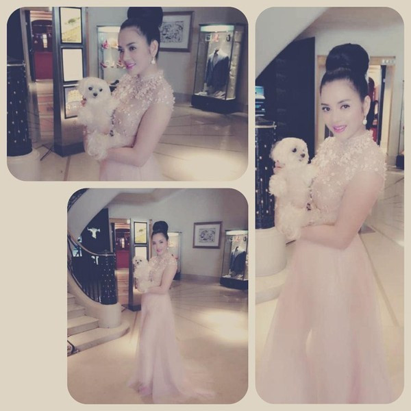 Mỗi lần Lý Nhã Kỳ xây nhà mới là một lần nữ đại gia này thể hiện sự chịu chi của mình. Nội ngoại thất của biệt thự đều được nhập từ nước ngoài, nhiều thương hiệu nổi tiếng và đắt tiền.