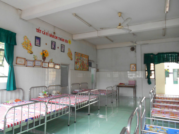 Bên trong phòng khoa Măng Non.