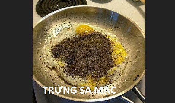 Món ăn kinh dị với màn cho hạt tiêu quá đà.