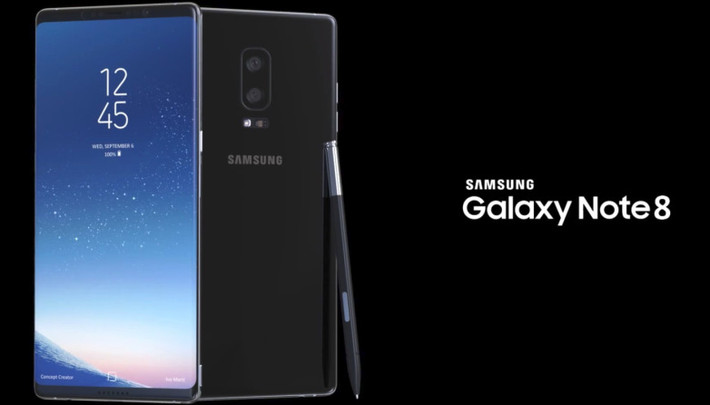 Về cấu hình, Galaxy Note 8 sẽ có hai phiên bản sử dụng 2 chip xử lý khác nhau tùy theo thị trường. Tại Mỹ và châu Âu, Note 8 được trang bị vi xử lý Snapdragon 835 cao cấp thế hệ mới của Qualcomm. Ảnh: BGR.