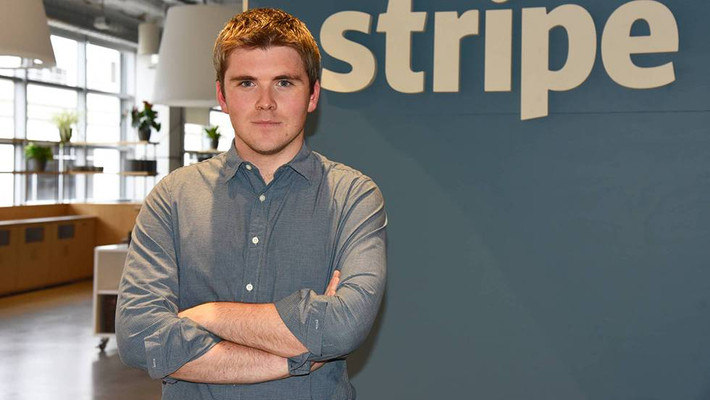 27 tuổi, đồng sáng lập và hiện là chủ tịch của Stripe - John Collison đang nắm trong tay 1,1 tỷ USD. Mỗi năm công ty cung cấp nền tảng thanh toán trực tuyến Stripe thực hiện hàng tỷ USD giá trị giao dịch tại 25 quốc gia. Ảnh: World Record Academy.