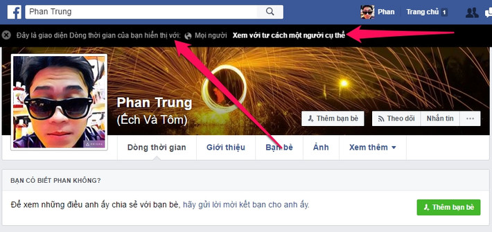 Bây giờ, bạn có thể lướt xem trang cá nhân xem có những nội dung nào không muốn người khác thấy nữa thì hãy xoá nó đi hoặc thay đổi chế độ thành Chỉ mình tôi là xong.