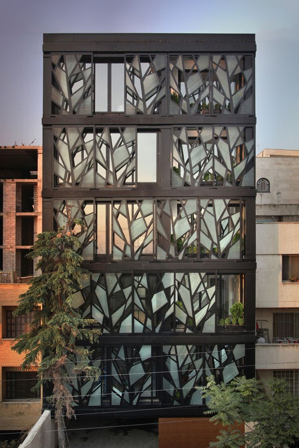 Những mảng hình khối độc đáo mang đậm nét nghệ thuật trừu tượng. Ảnh: Archdaily.