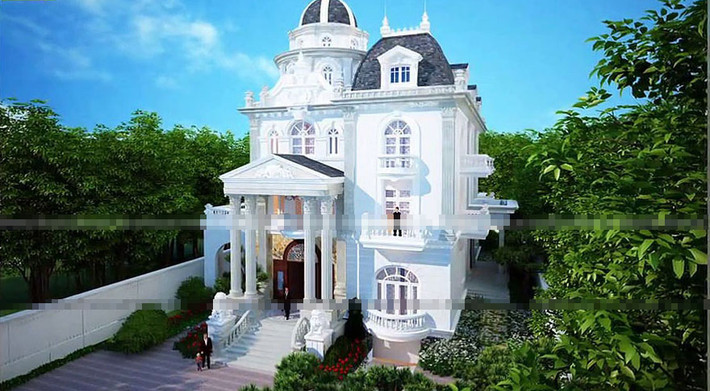 Mái vòm đặc trưng của kiến trúc cổ điển phương Tây. Ảnh: Acihome.