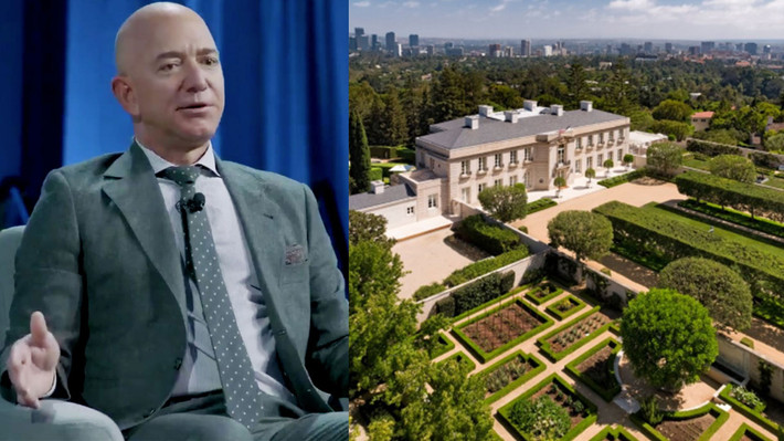 Theo Forbes, Jeff Bezos đang sở hữu 137 tỷ USD và là người giàu thứ 3 thế giới. Trong đó, Bezos có một danh mục đầu tư bất động sản khổng lồ. Ảnh: GQ India