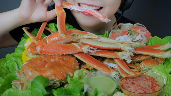 Cua tuyết có thể chế biến thành nhiều món như cua tuyết rang me, cua tuyết nướng, hấp... Ảnh: Haisanhoangia