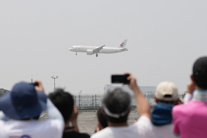 Mang số ký hiệu MU9191, chuyến bay do China Eastern Airlines khai thác chở hơn 130 hành khách rời sân bay Hồng Kiều, Thượng Hải vào khoảng 10h30 - sớm khoảng 10 phút so với lịch trình. Ảnh: SCMP