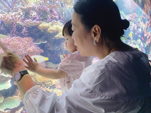 Mặc dù giàu có và thành đạt nhưng bà Thủy có vẫn giữ phong thái phúc hậu, giản dị vốn có. Ảnh: Internet