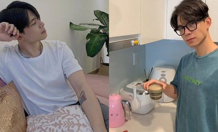 Nam diễn viên từng khoe một vài góc tiện nghi trong không gian sống. Ảnh: FB Anh Tú