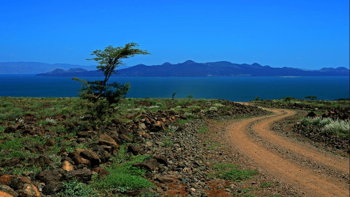 Hồ sa mạc lớn nhất thế giới thuộc về hồ Turkana ở Kenya, với chiều dài 250km và rộng 60km.